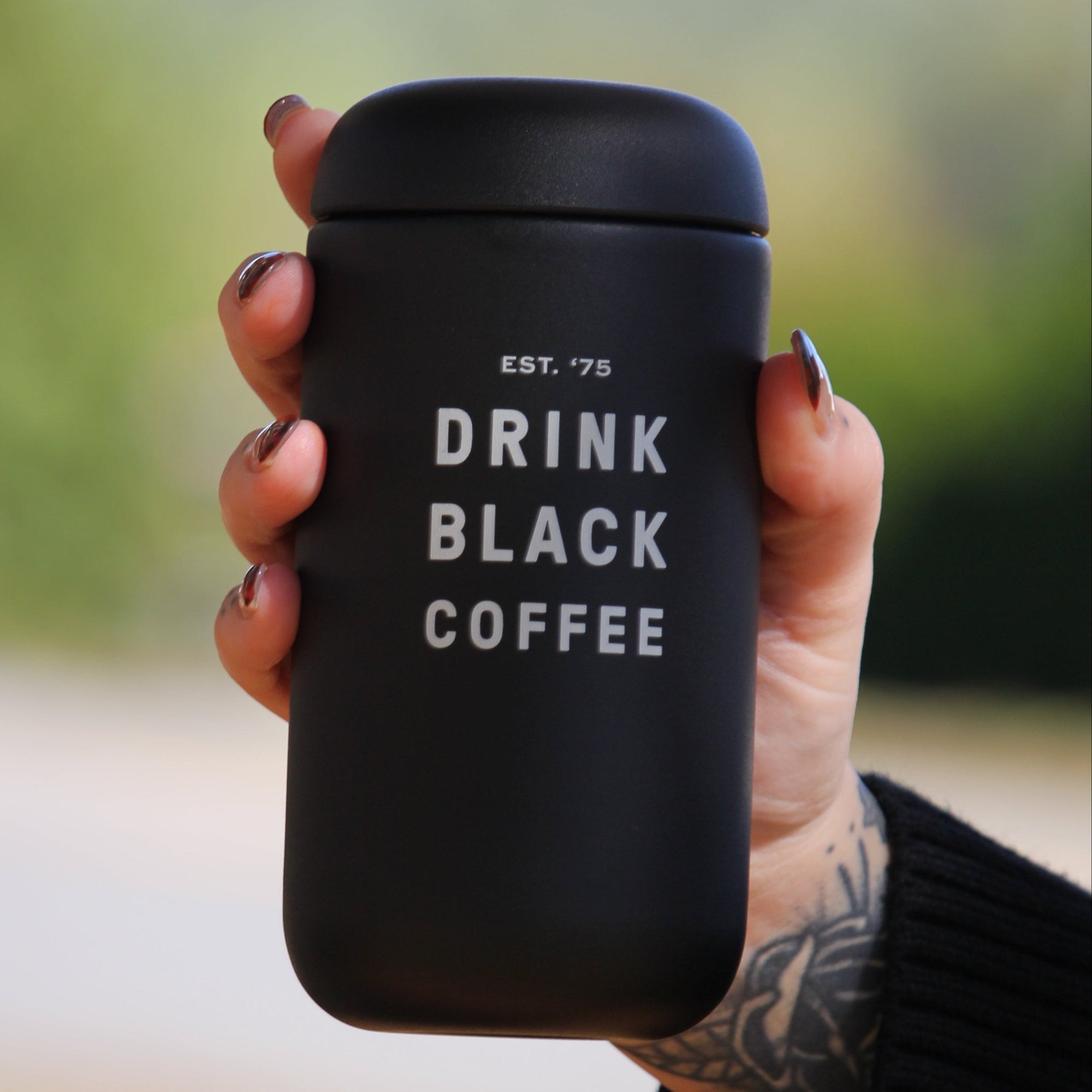 Black Coffee Fellow Mug