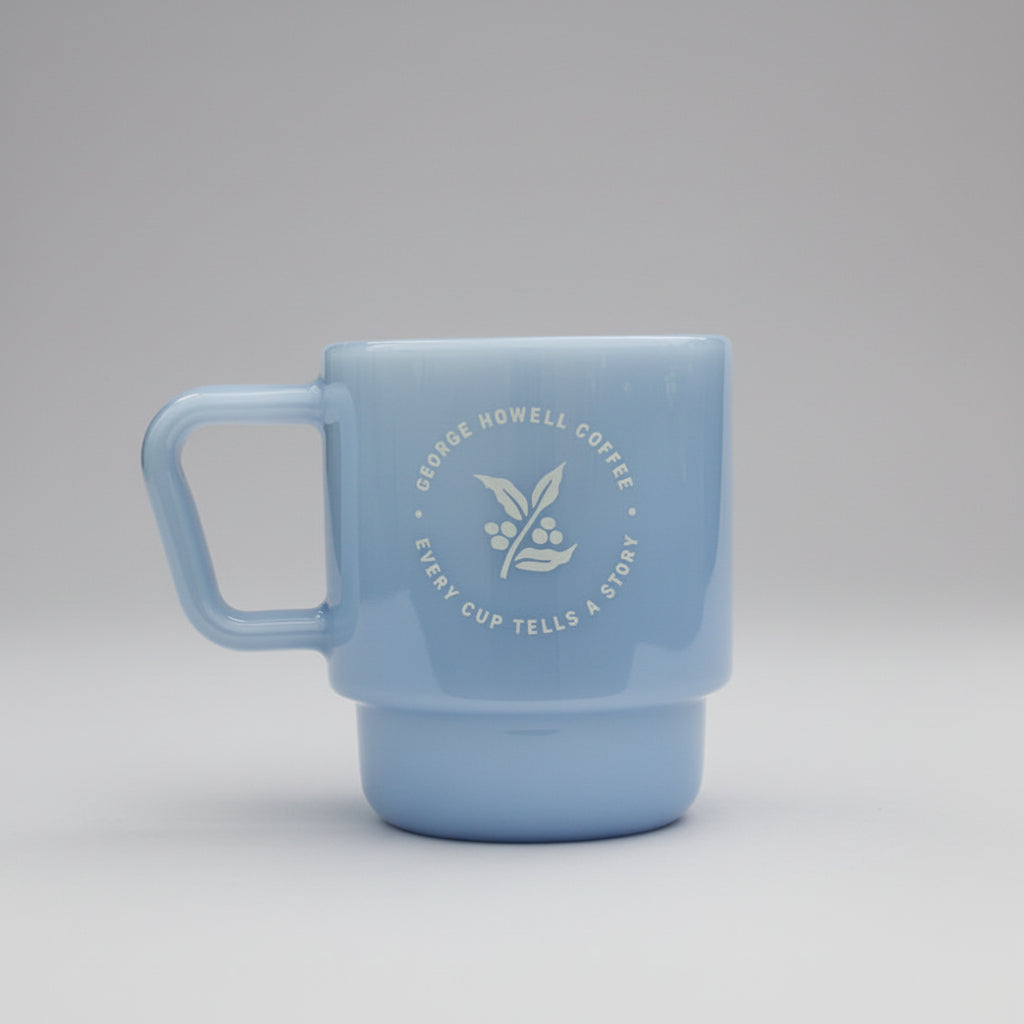 Milk Glass Mug