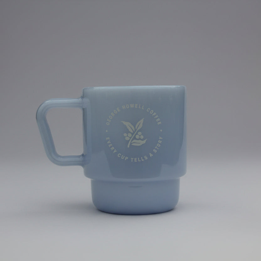 Milk Glass Mug
