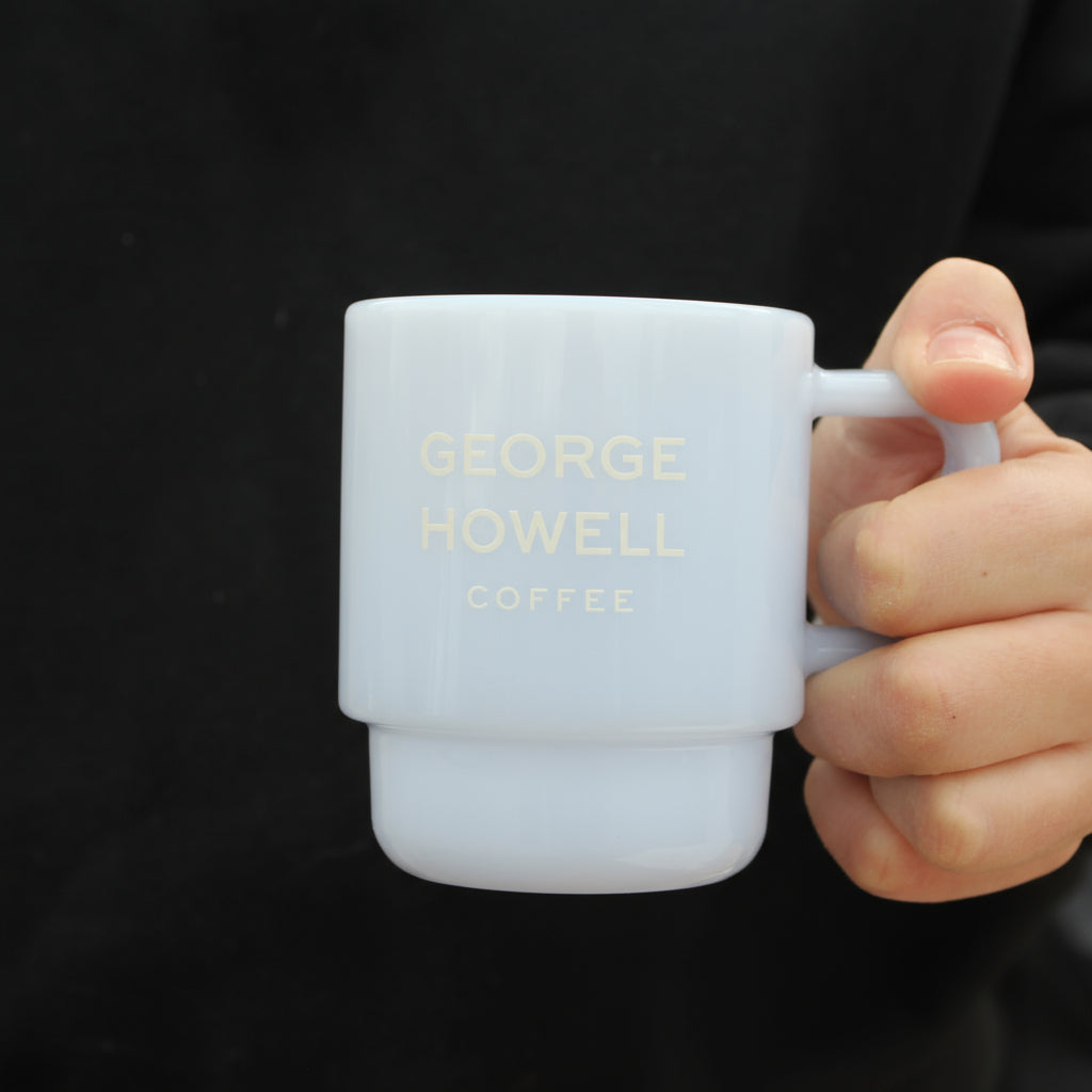Milk Glass Mug
