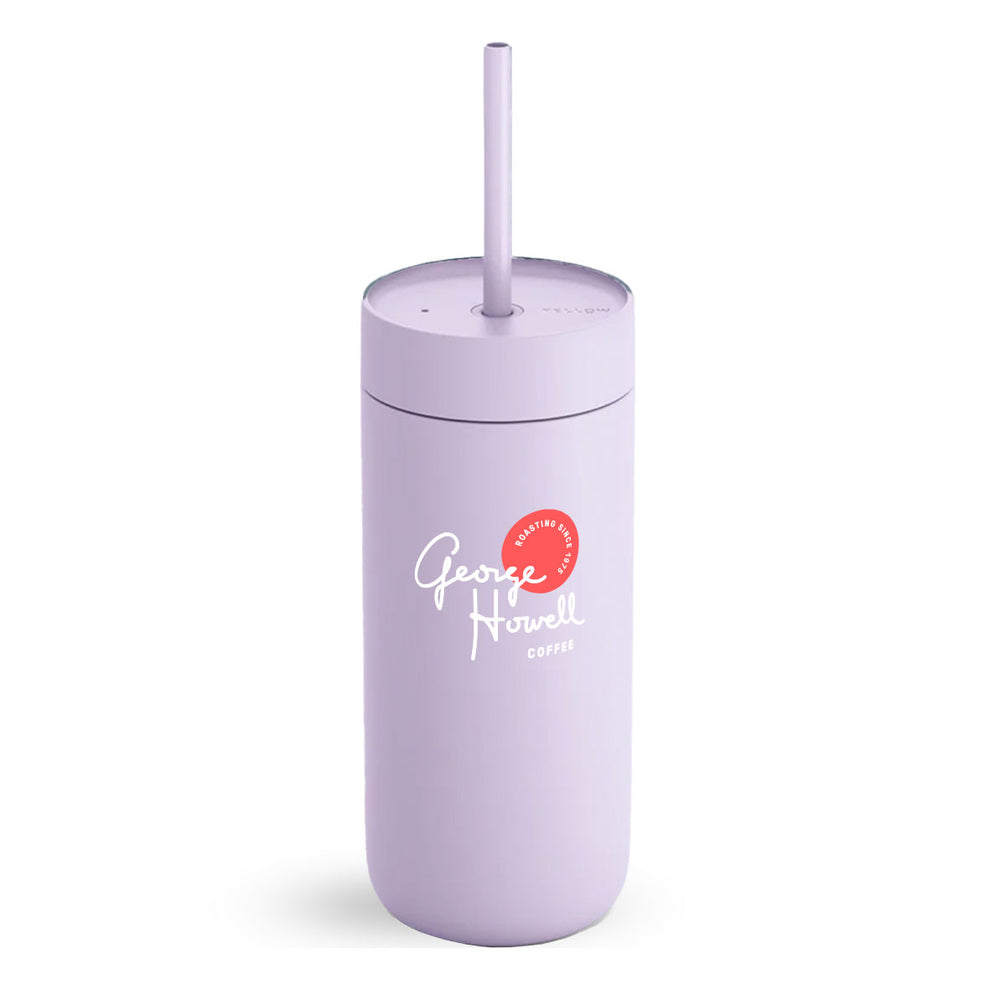 20oz Drink Coffee Read Books Be Happy Tumbler, Hot Pink