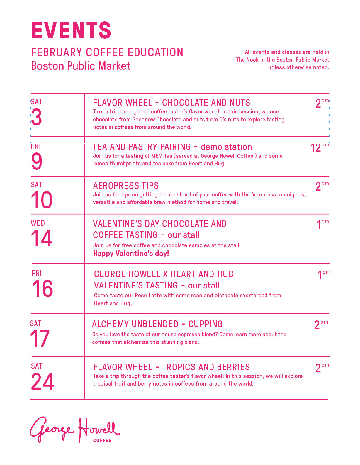 Classes Howell Coffee